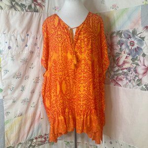 NVELOP UV Sun Protection Coverup Coral Pattern